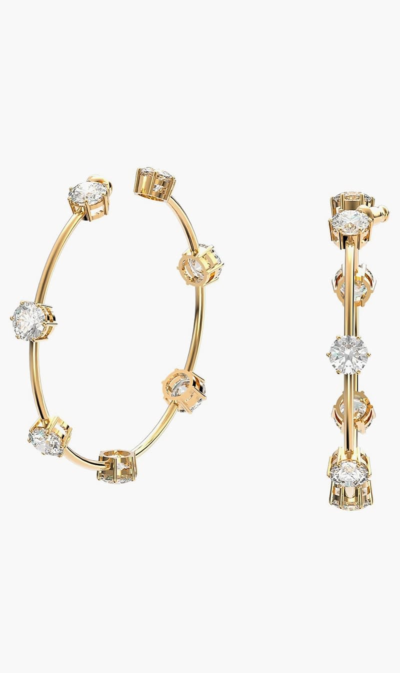 

Swarovski Others Sjc Constella Pe Hoop White Gos for Women | The Deal Outlet