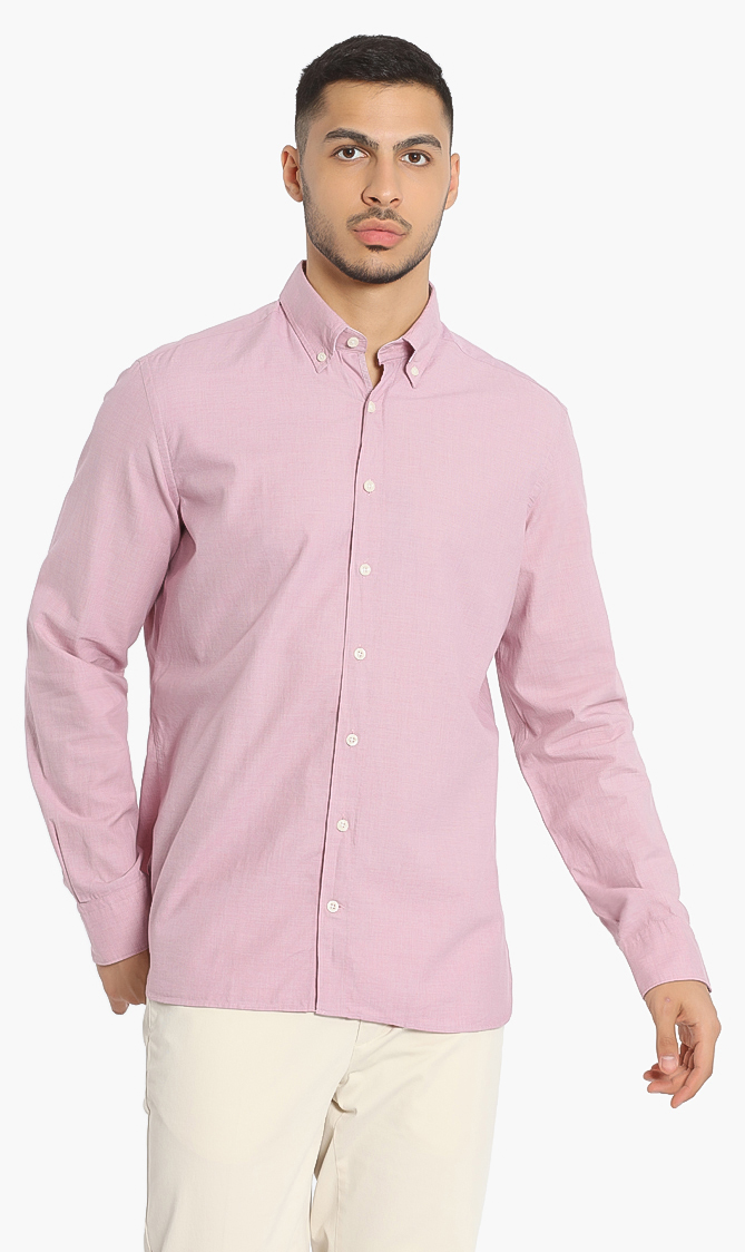 

Hackett London Plain Slim Fit Shirt