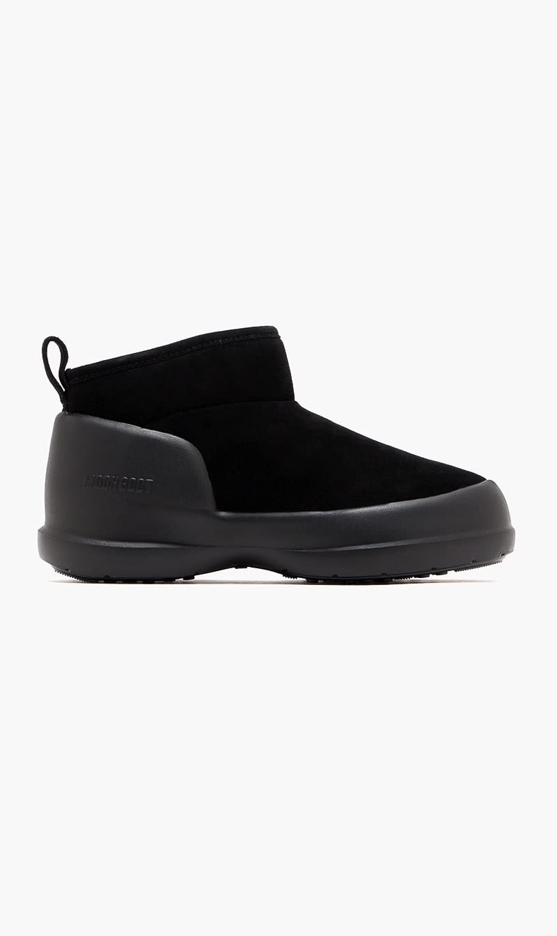 Black Mb Mezzaluna Low Boot Suede for Women