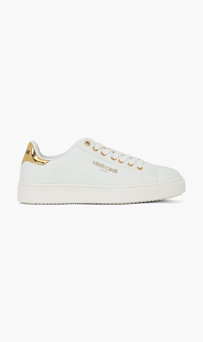 

Roberto Cavalli Starglam Leather Sneakers