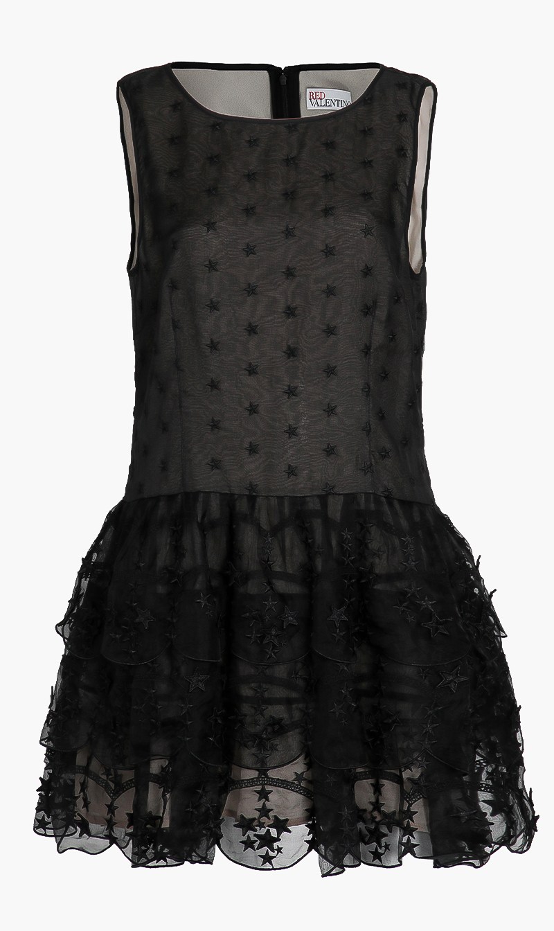 

Red Valentino Pleated Mini Dress