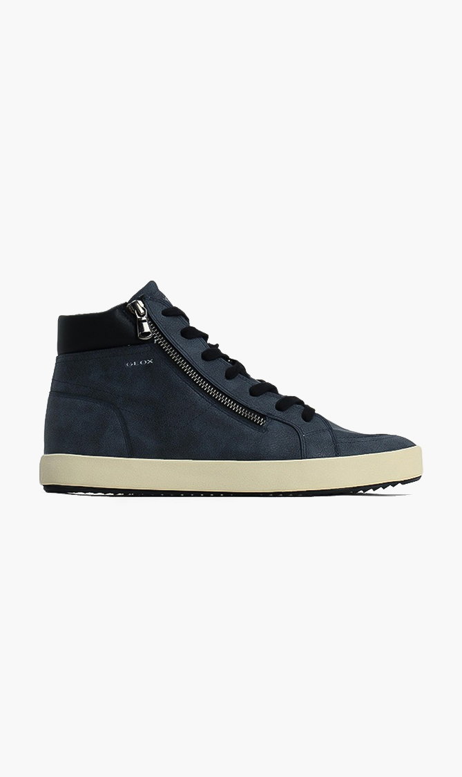 

Geox Blomiee High Top Leather Sneakers