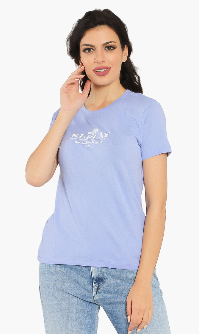 

REPLAY Cotton Logo Jersey T-shirt