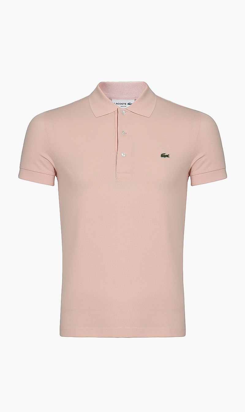 

Slim Fit Short Sleeve Polo, Pink