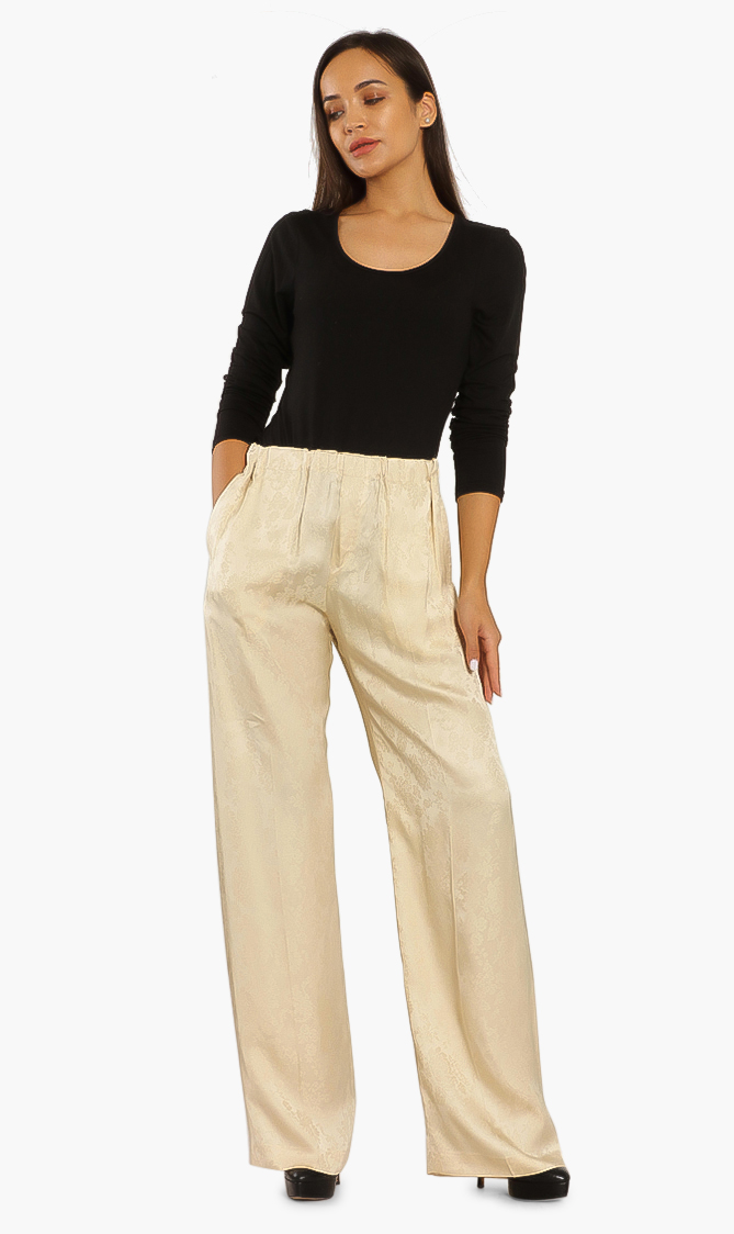

Gwyneth Stripes Pants, Beige