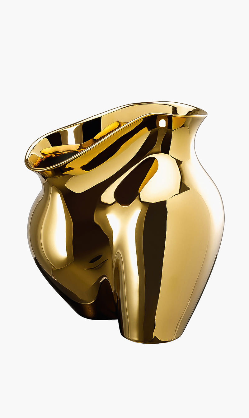

La Chute Gold Titanisiert Vase