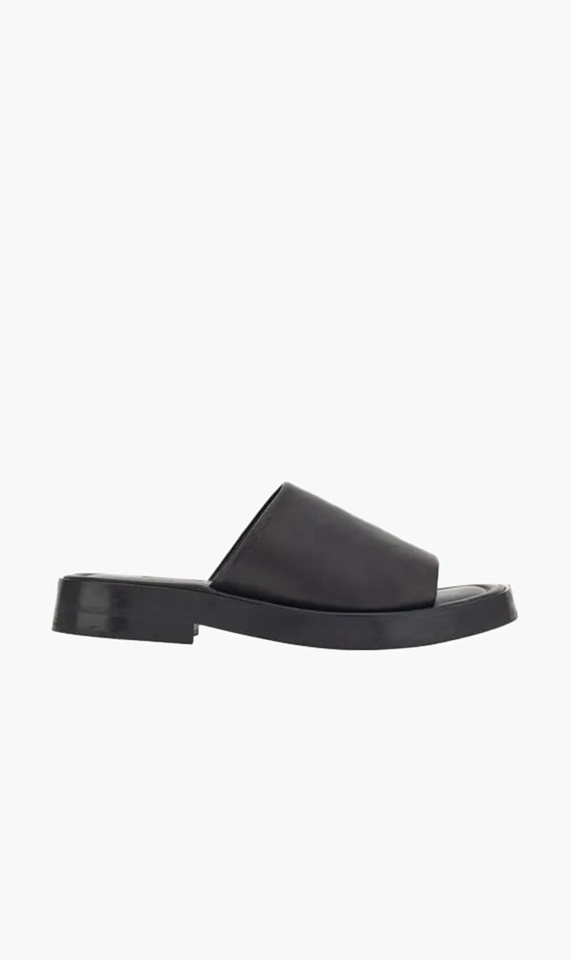 

Salvatore Ferragamo Black Slide for Men | The Deal Outlet