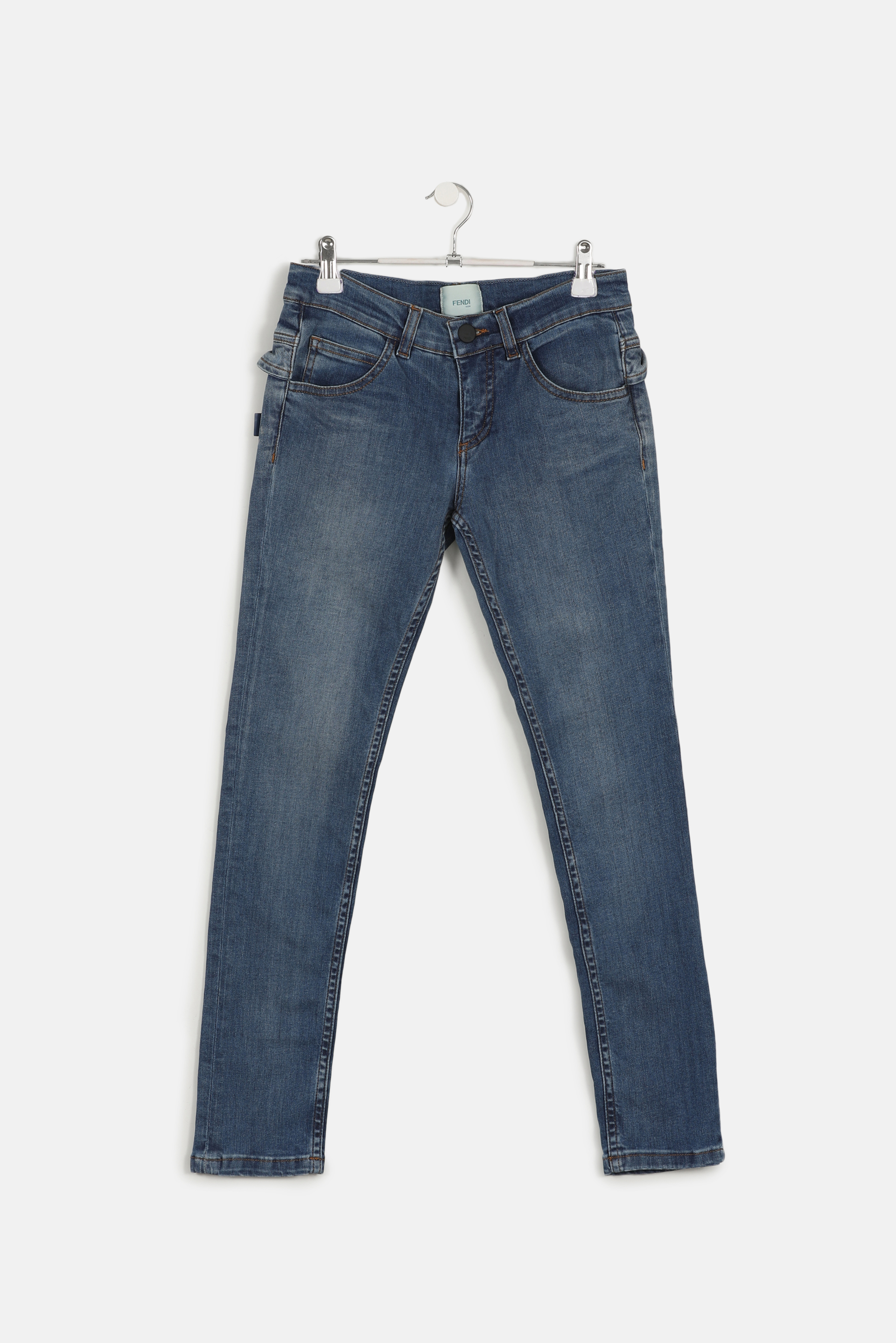 

Fendi Overlay Trim Stretch Jeans