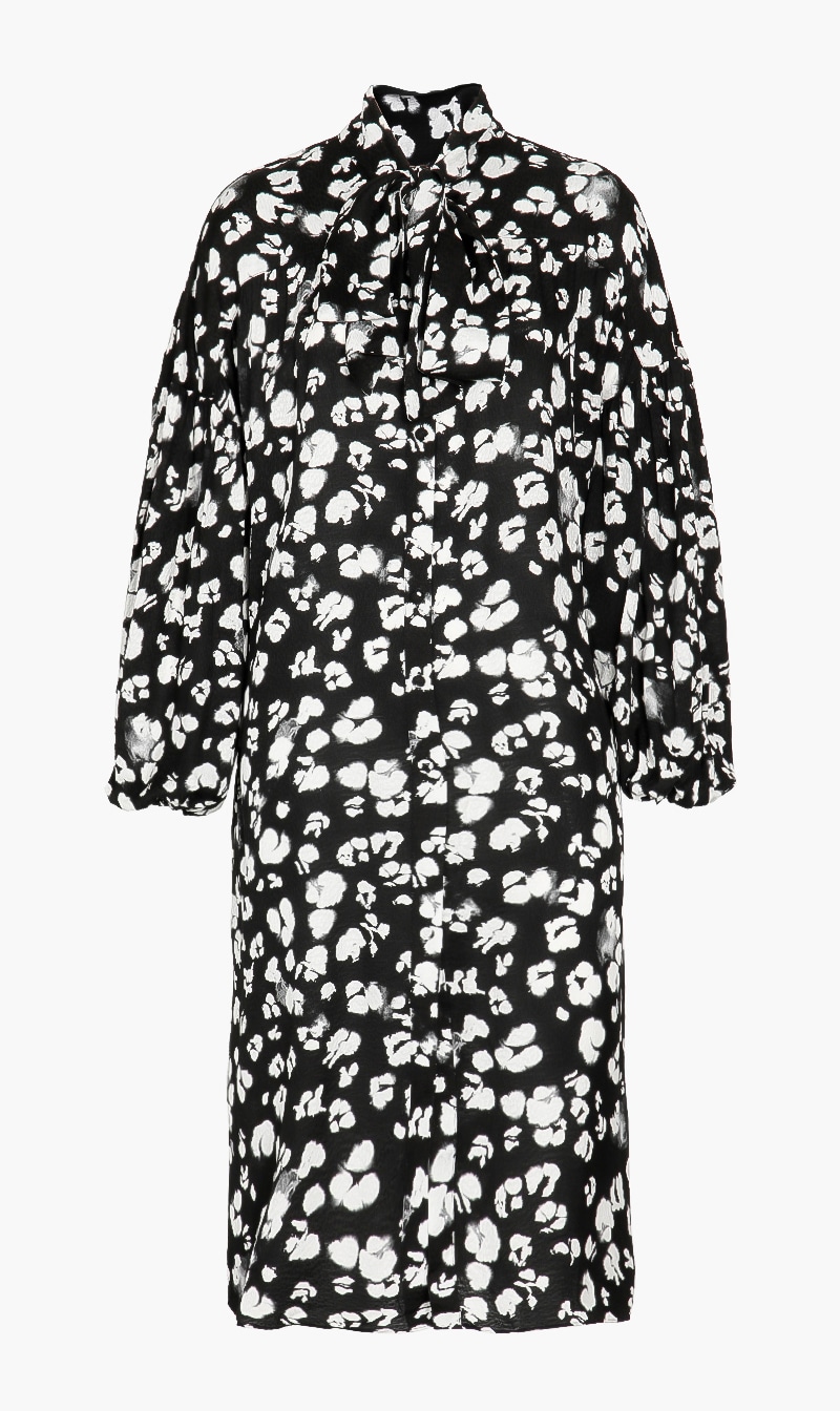 

Longline Pussy Bow Dress
