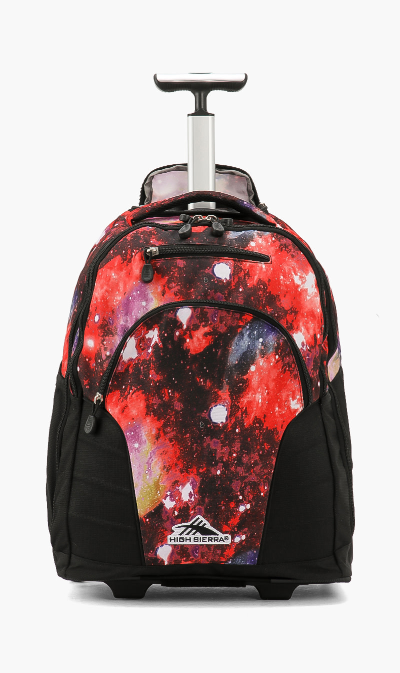 

Space Age Wheeled Backpack, Black