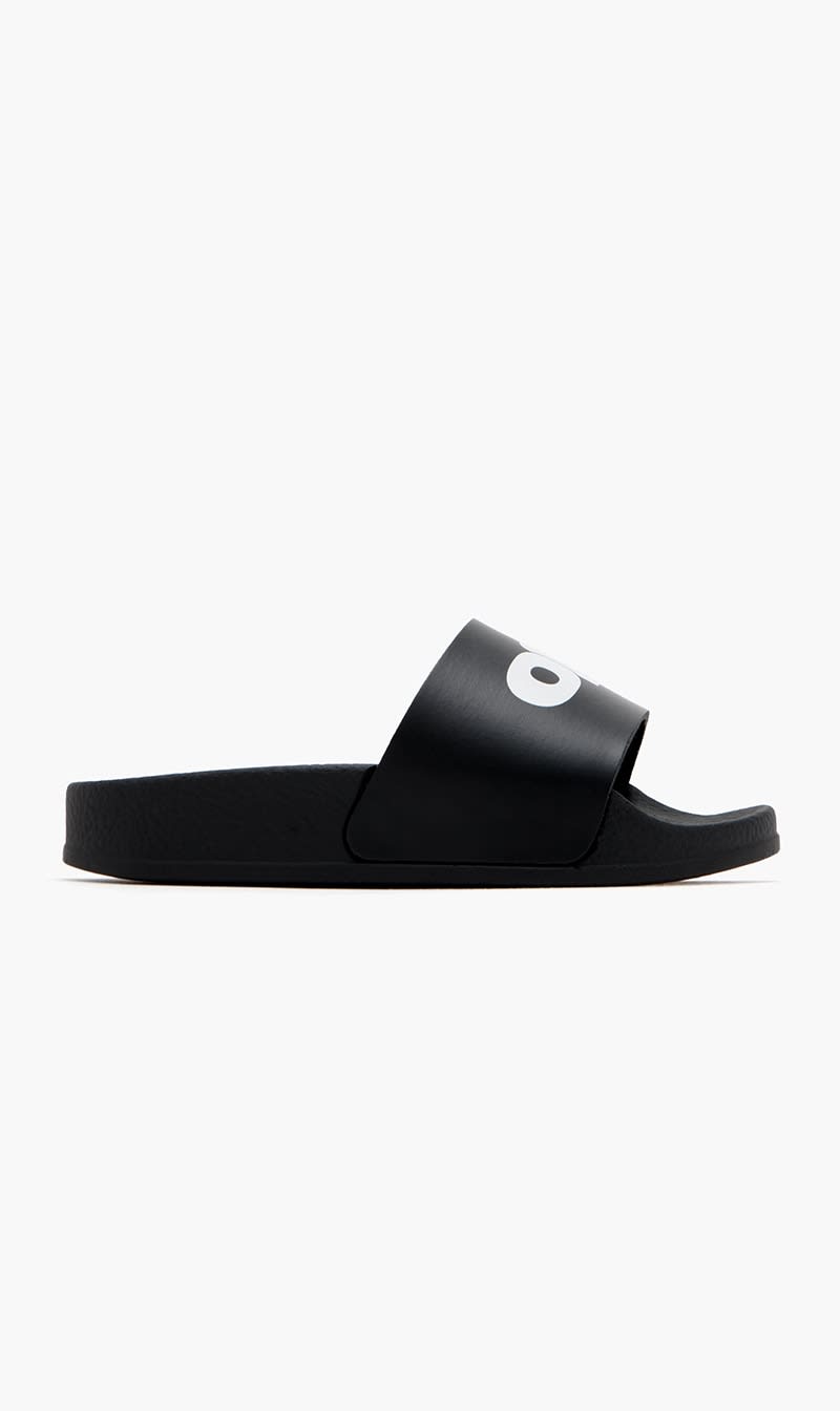 

Off-white Black Pool Slides for Boys | The Deal Outlet