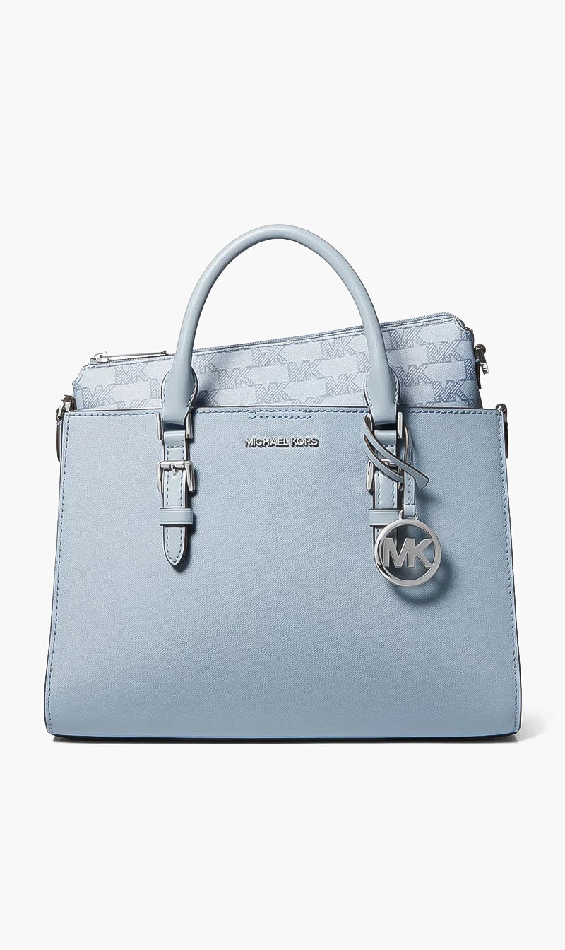 

Solid Leather Crossbody Bag