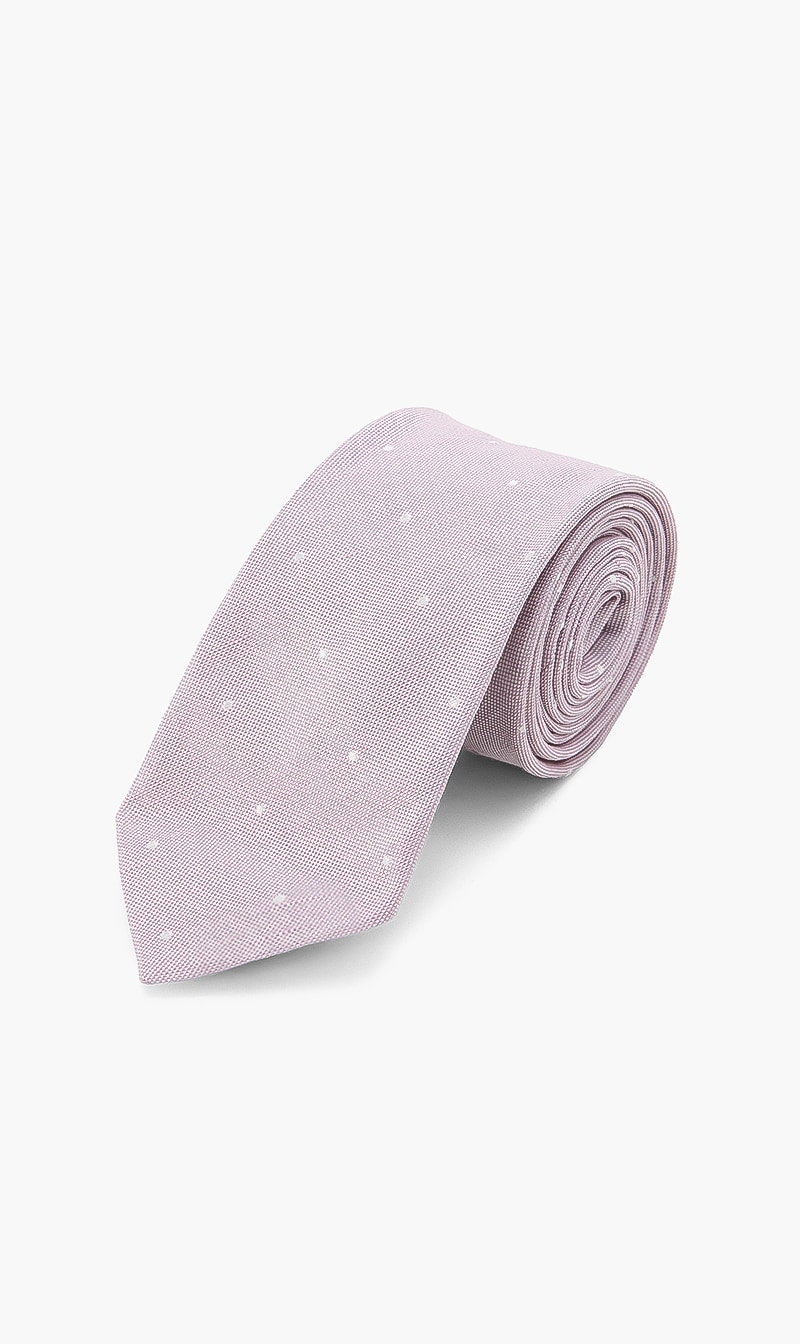 

Paul Smith Pink Narrow Spot Silk Tie for Men | The Deal Outlet
