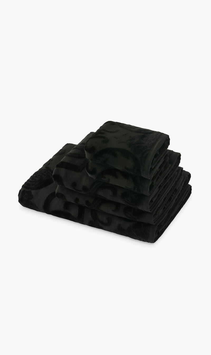 

Dolce & Gabbana Others Dga All Decors 5 Pieces Bath Towels Set Black | The Deal Outlet