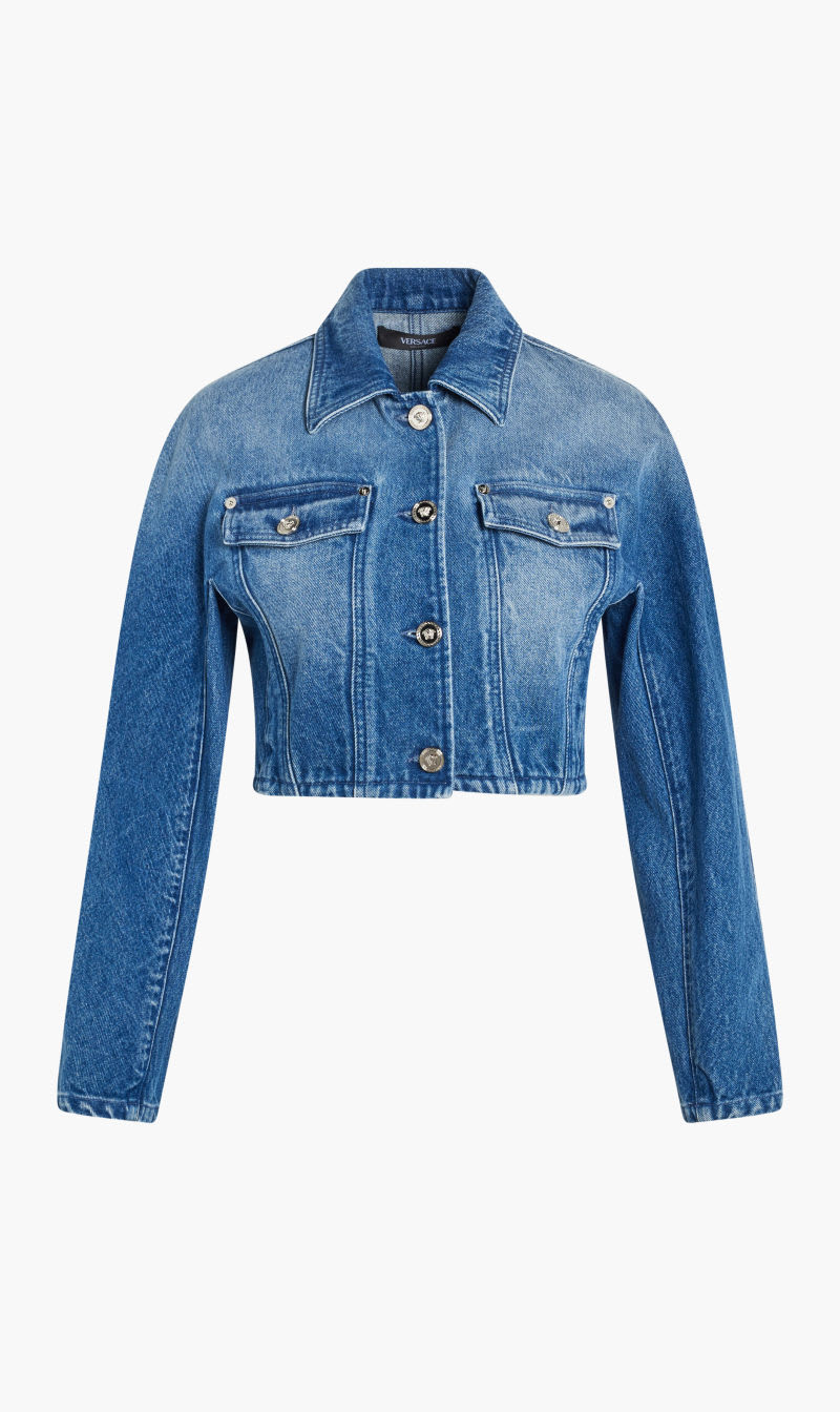 

Versace Blue Jacket Denim for Women | The Deal Outlet