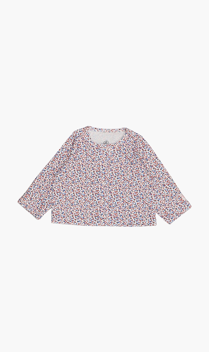 

Floral Print Cardigan