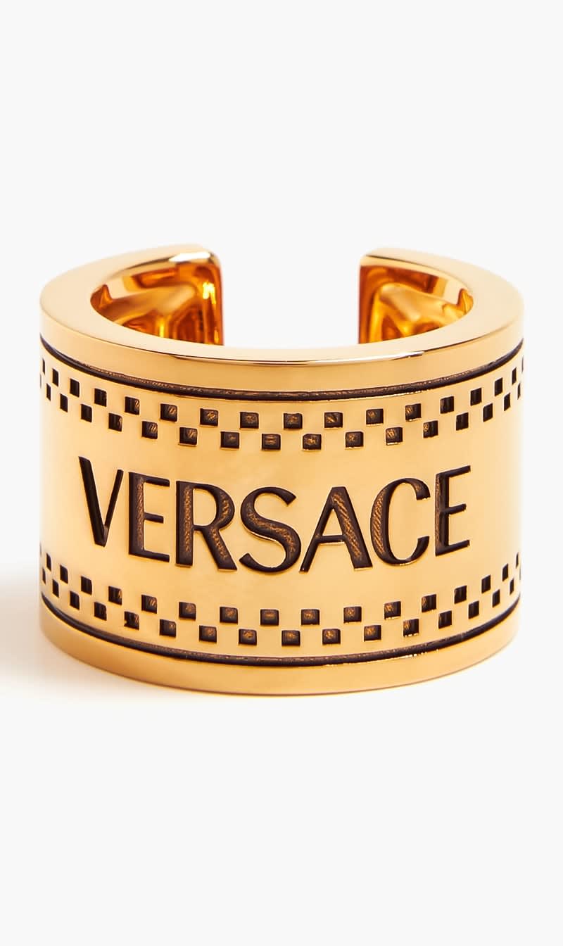 

Versace Gold 90s Vintage Ring for Men | The Deal Outlet