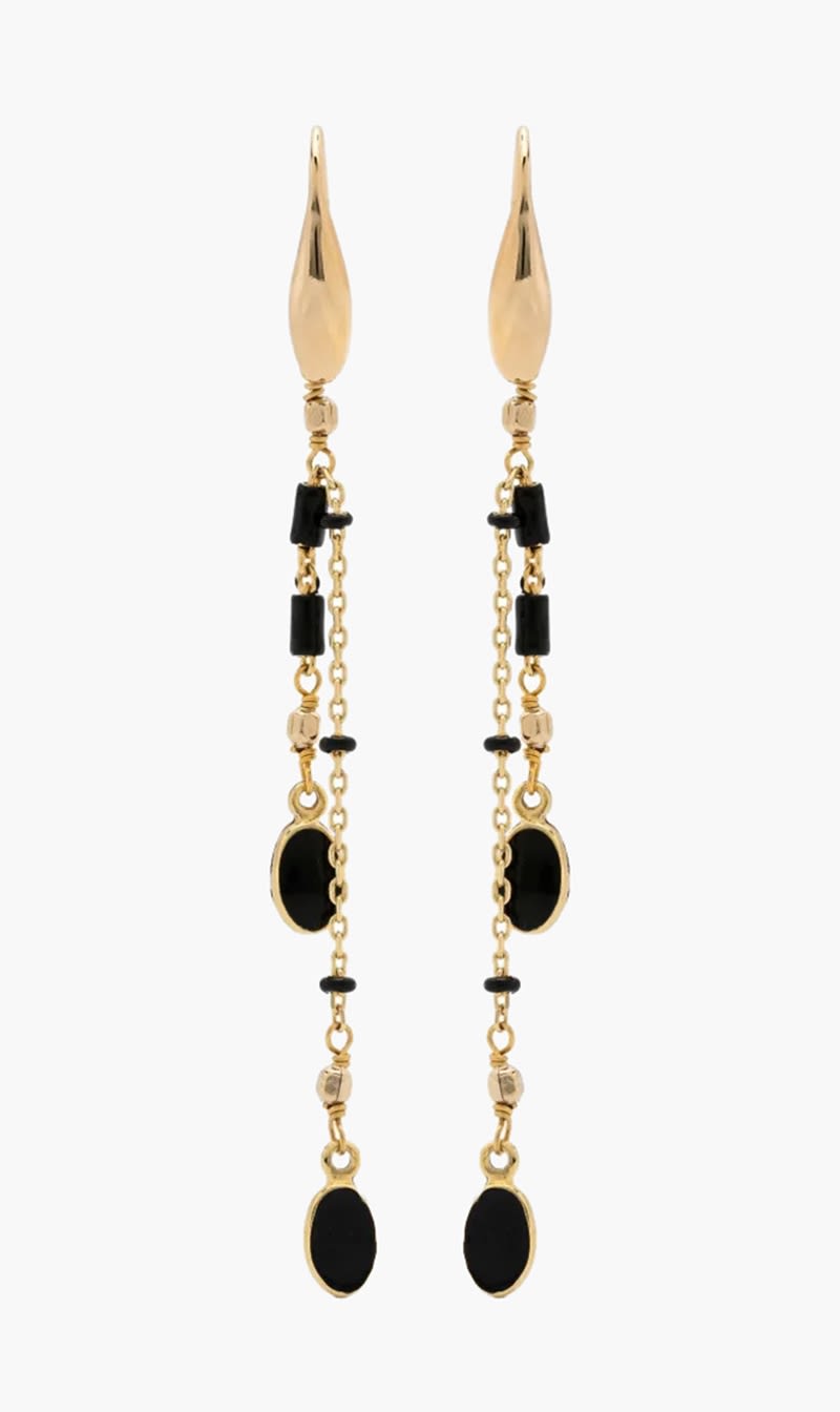 

Isabel Marant Black Boucle D'oreill Earrings for Women | The Deal Outlet