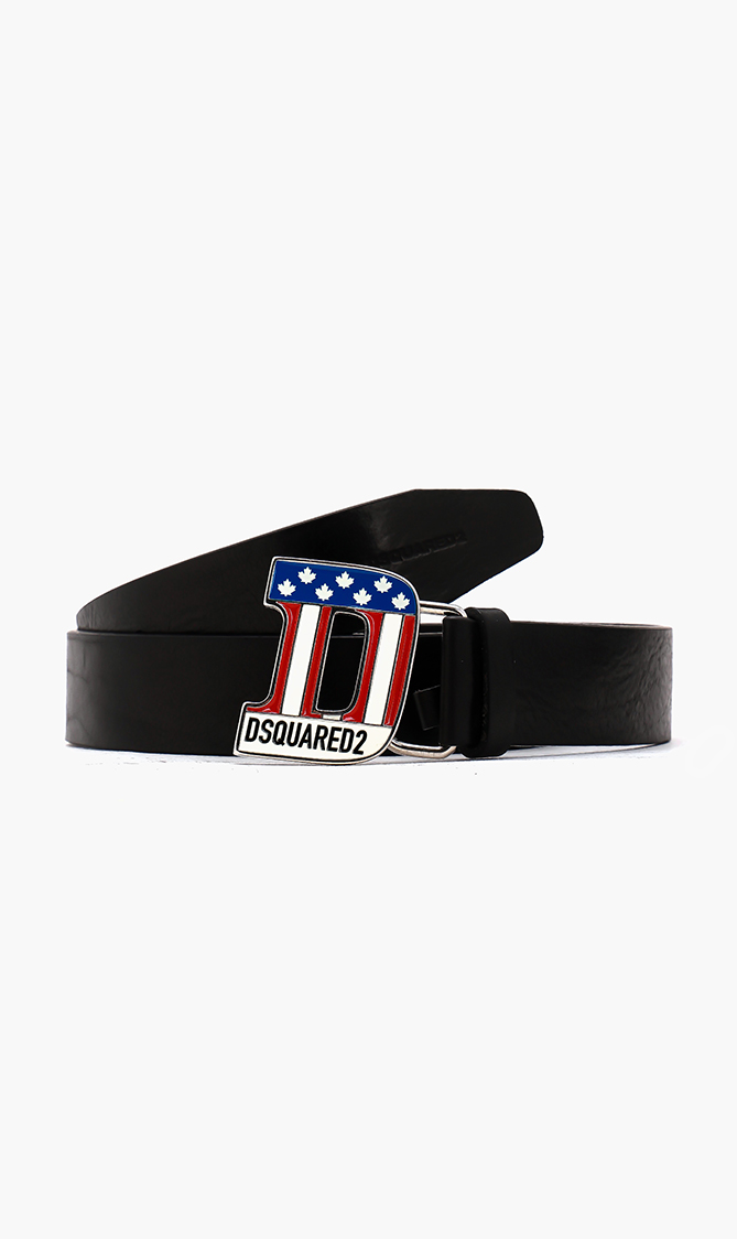 

Dsquared2 Smooth Leather Belt