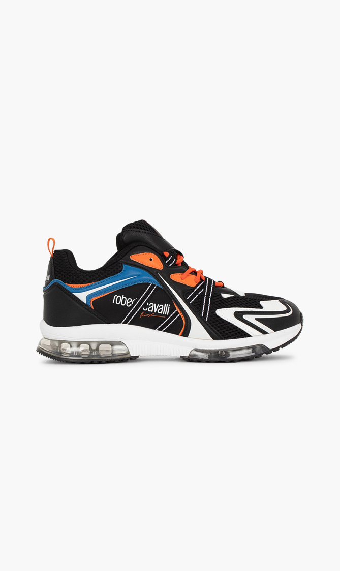 

ROBERTO CAVALLI Colorblock Leather Sneakers