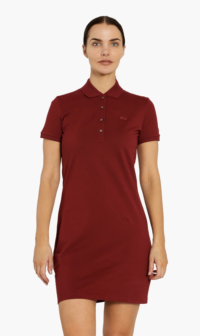 

Lacoste Slim Fit Stretch Cotton Pique Polo Dress