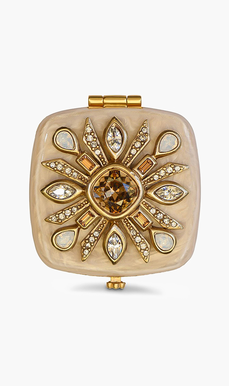 

Schuyler Maltese Bejeweled Compact