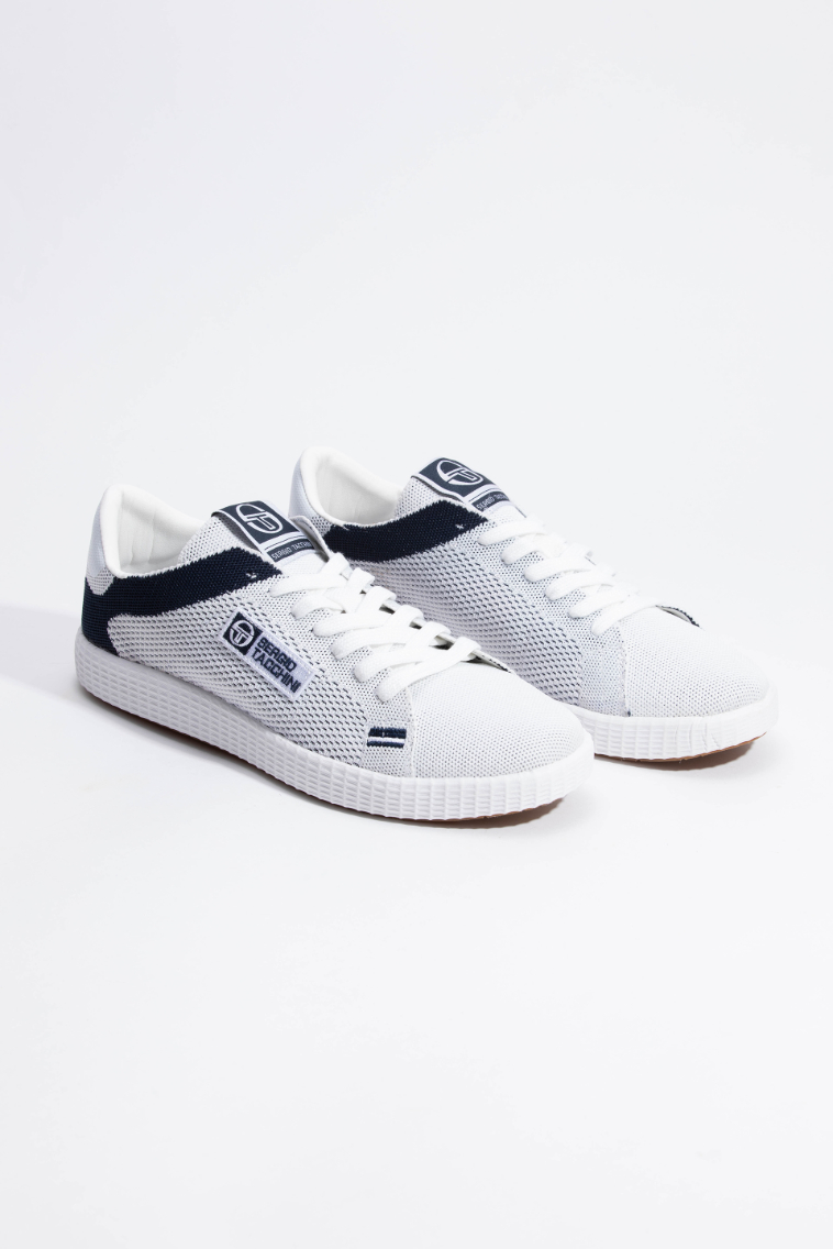 

Sergio Tacchini Gran Mac Knit White/navy Sneakers