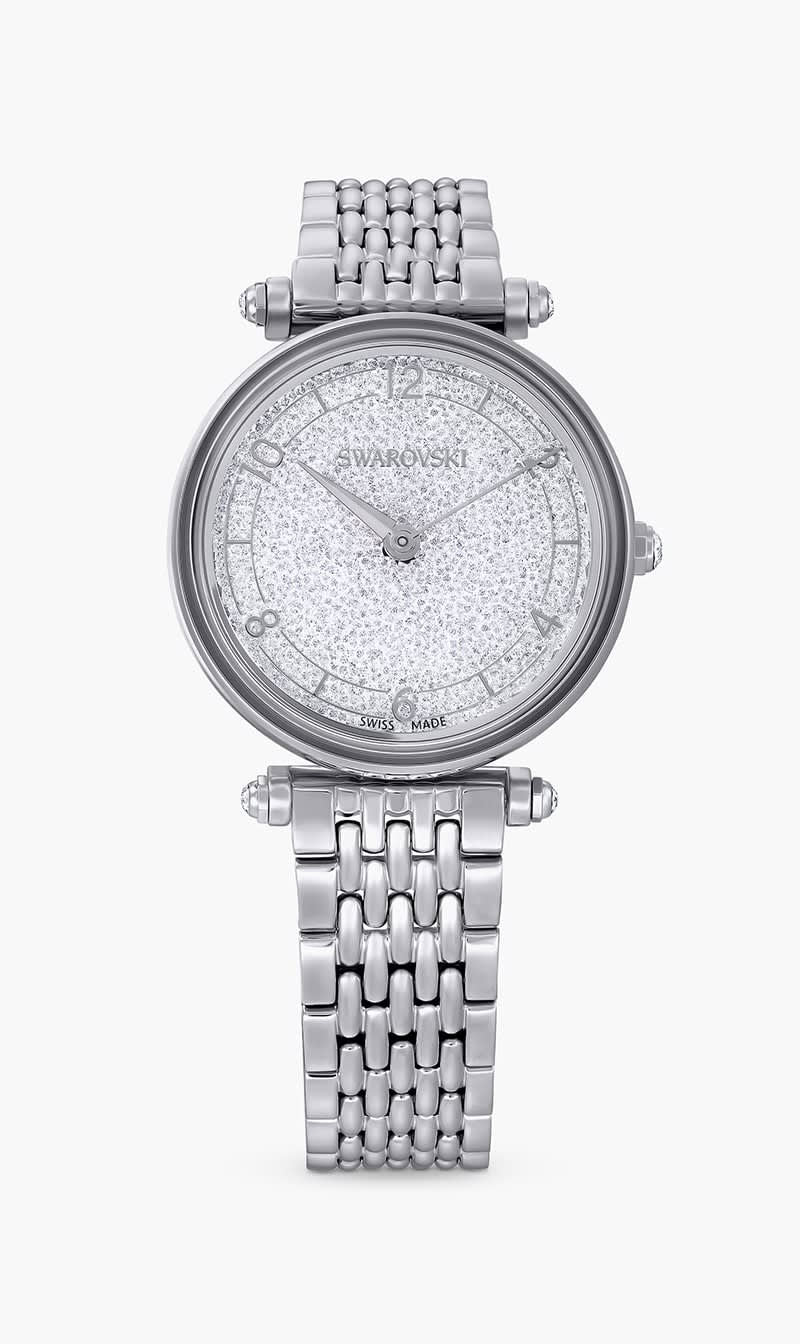 

Swarovski Silver Crystalline Wonder Watch for Women | The Deal Outlet