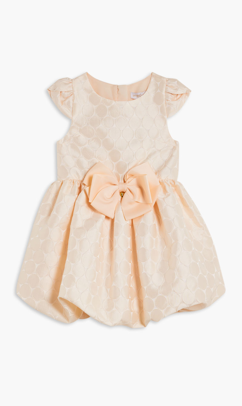 

Angel's Face Beige Eden Dress Champagne for Girls | The Deal Outlet