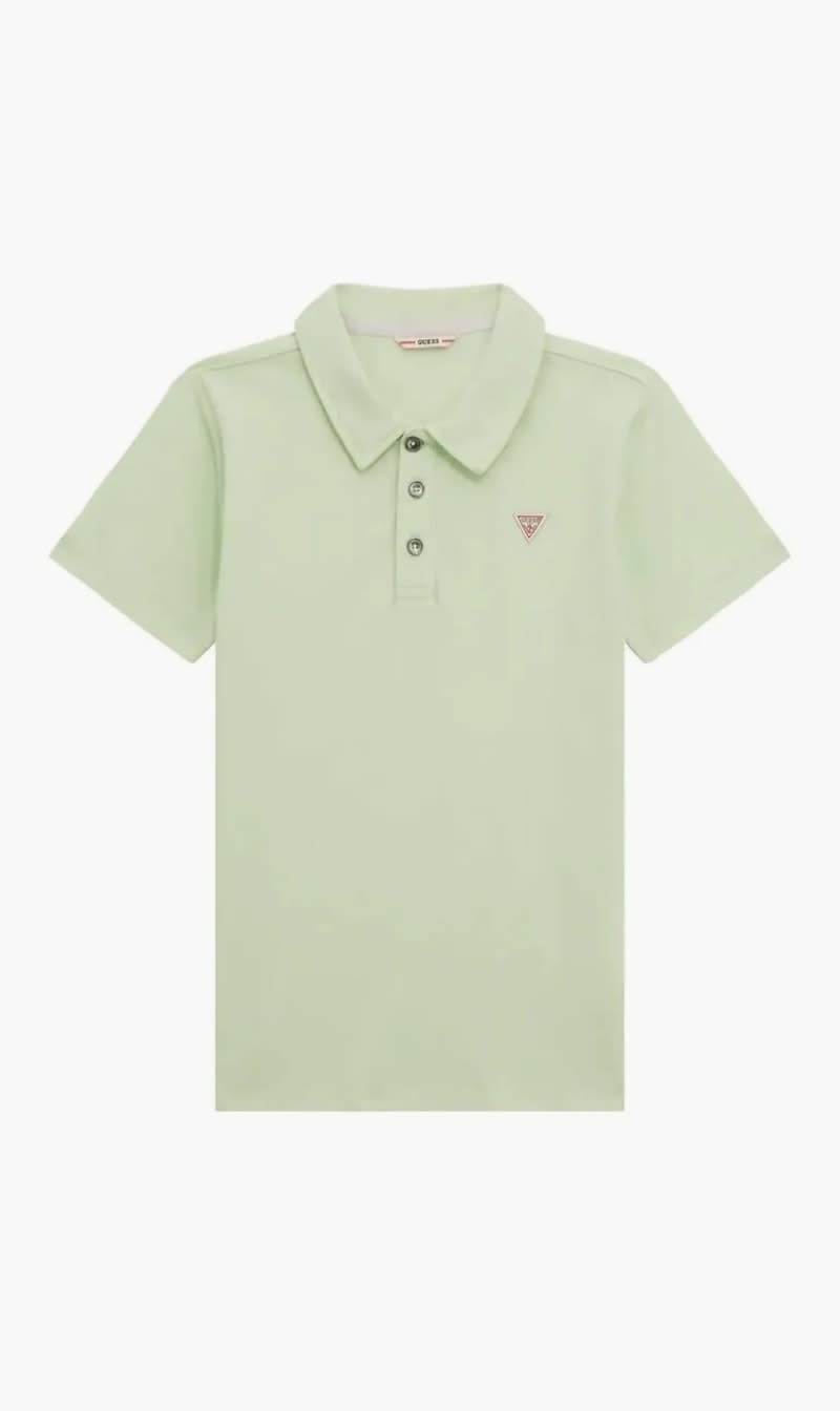 

Guess Green Short Sleeved Polo Shirt for Boys | The Deal Outlet