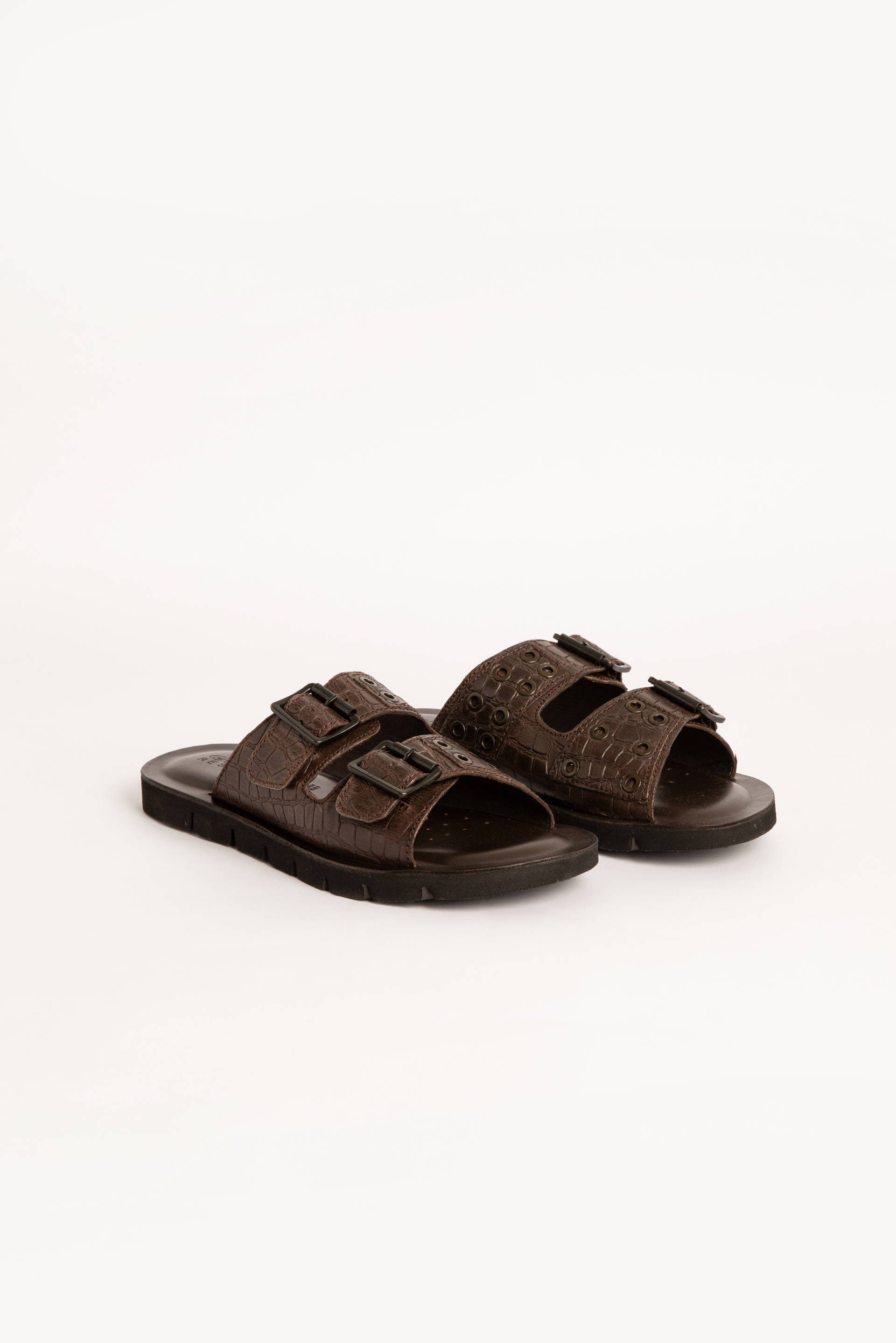 

GEOX Glenn Leather Sandals