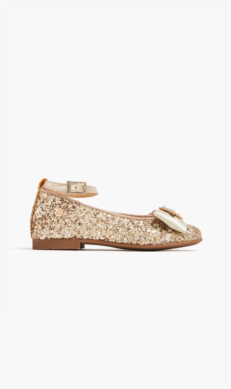 

Andanines White Ceremony Bow Ballerinas for Women | The Deal Outlet