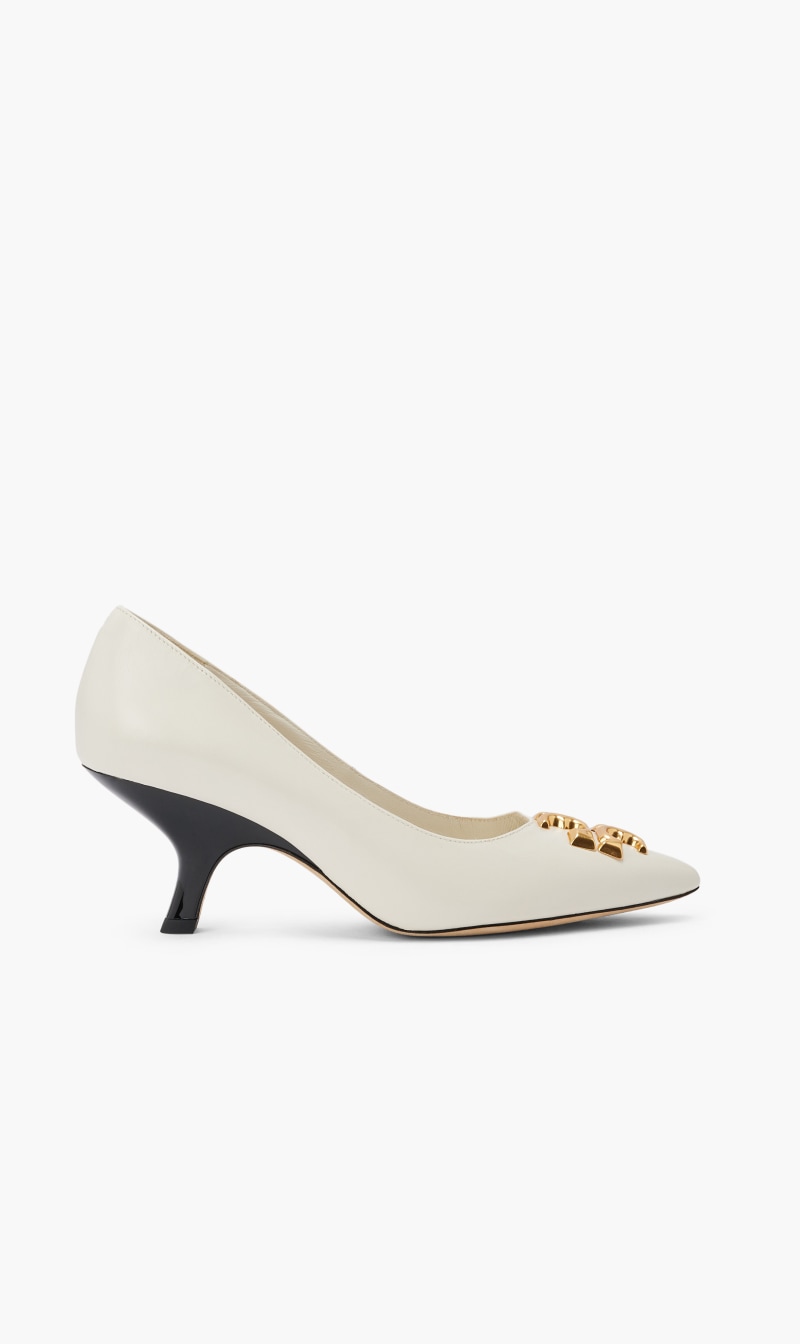

Eleanor Angled Pump 65mm, Gold