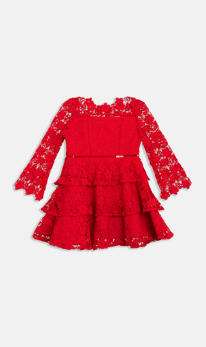 

Marlo Red Dresses for Girls | The Deal Outlet