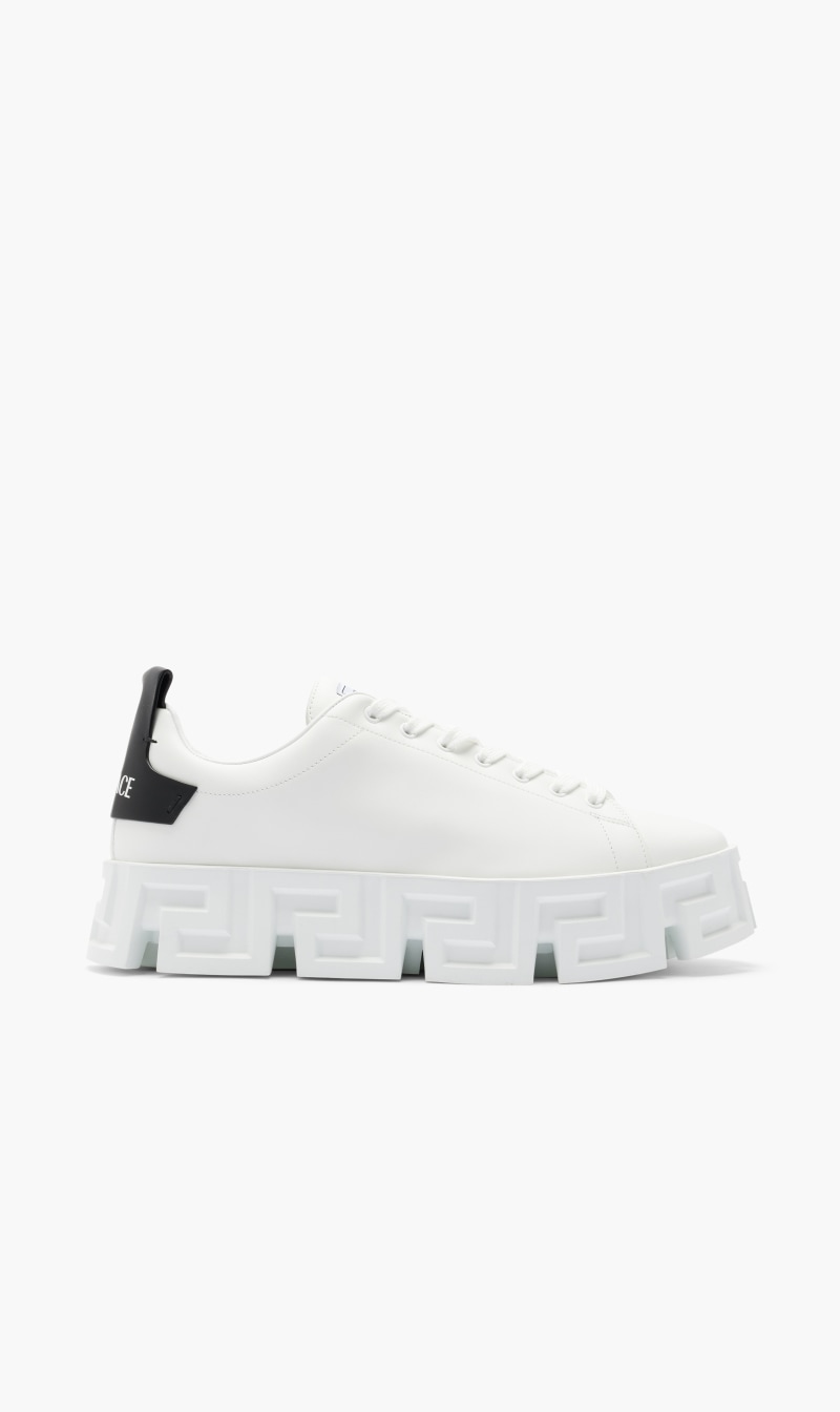 

Laced Up Vitello Nappato, White