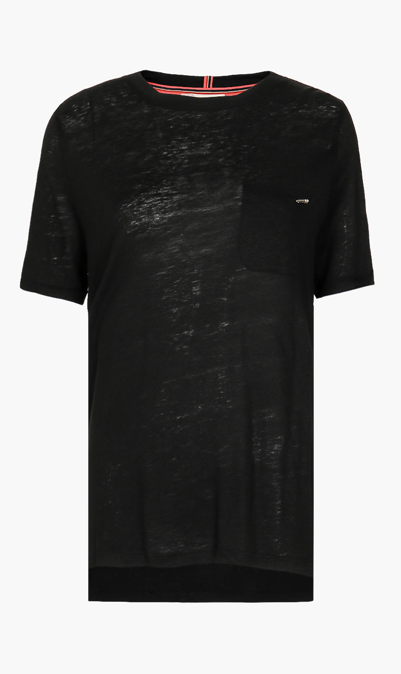 

Square Cut Linen Tshirt