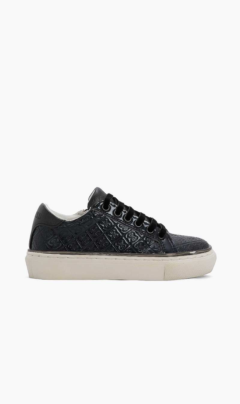 

Logo Lace Up Sneakers, Black