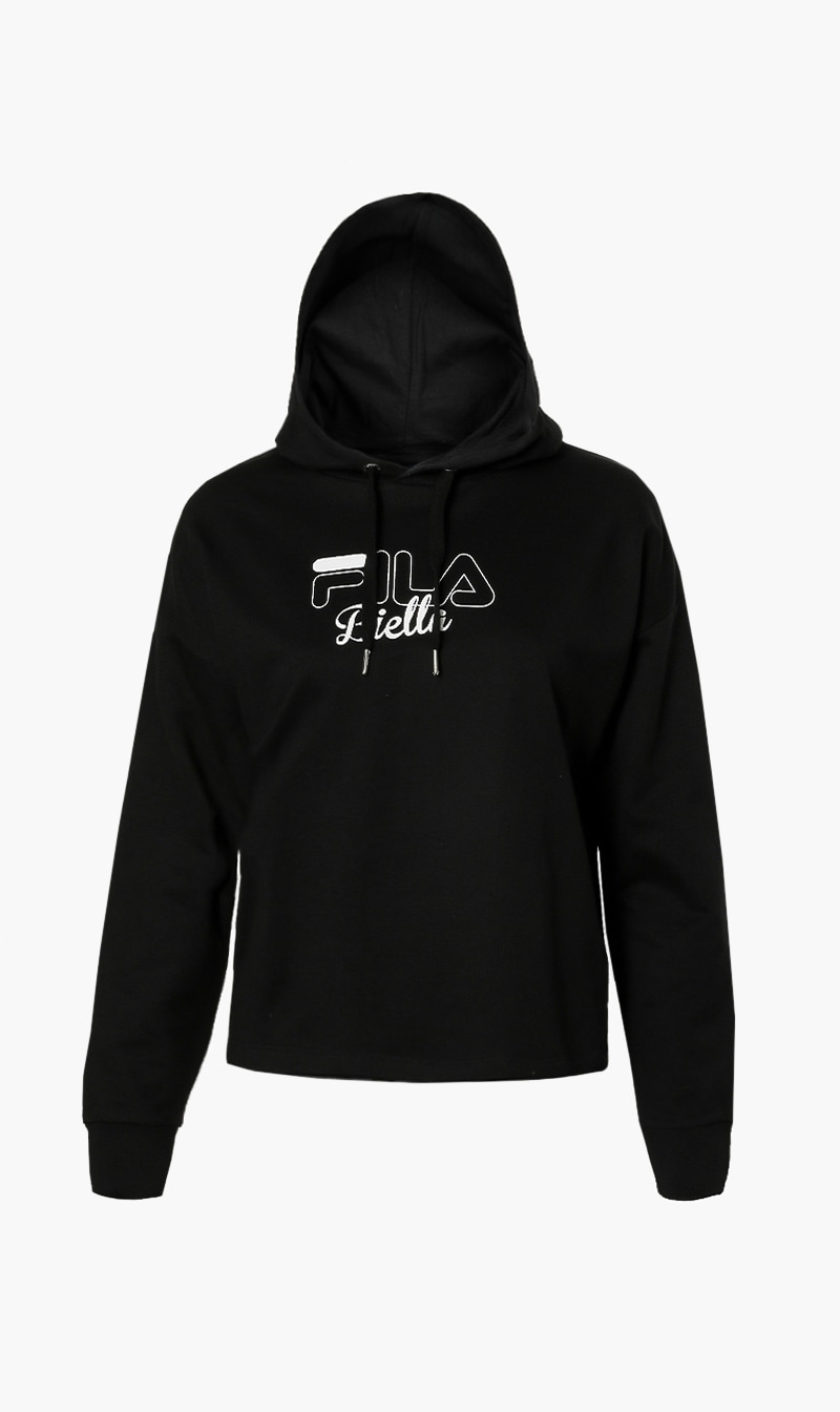 

Lorelei Hoodie Box Line Sweatshirt, Black