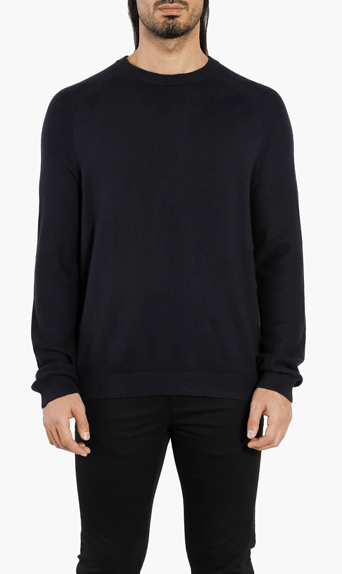 

Ted Baker Foundit Textured Sleeves Sweater