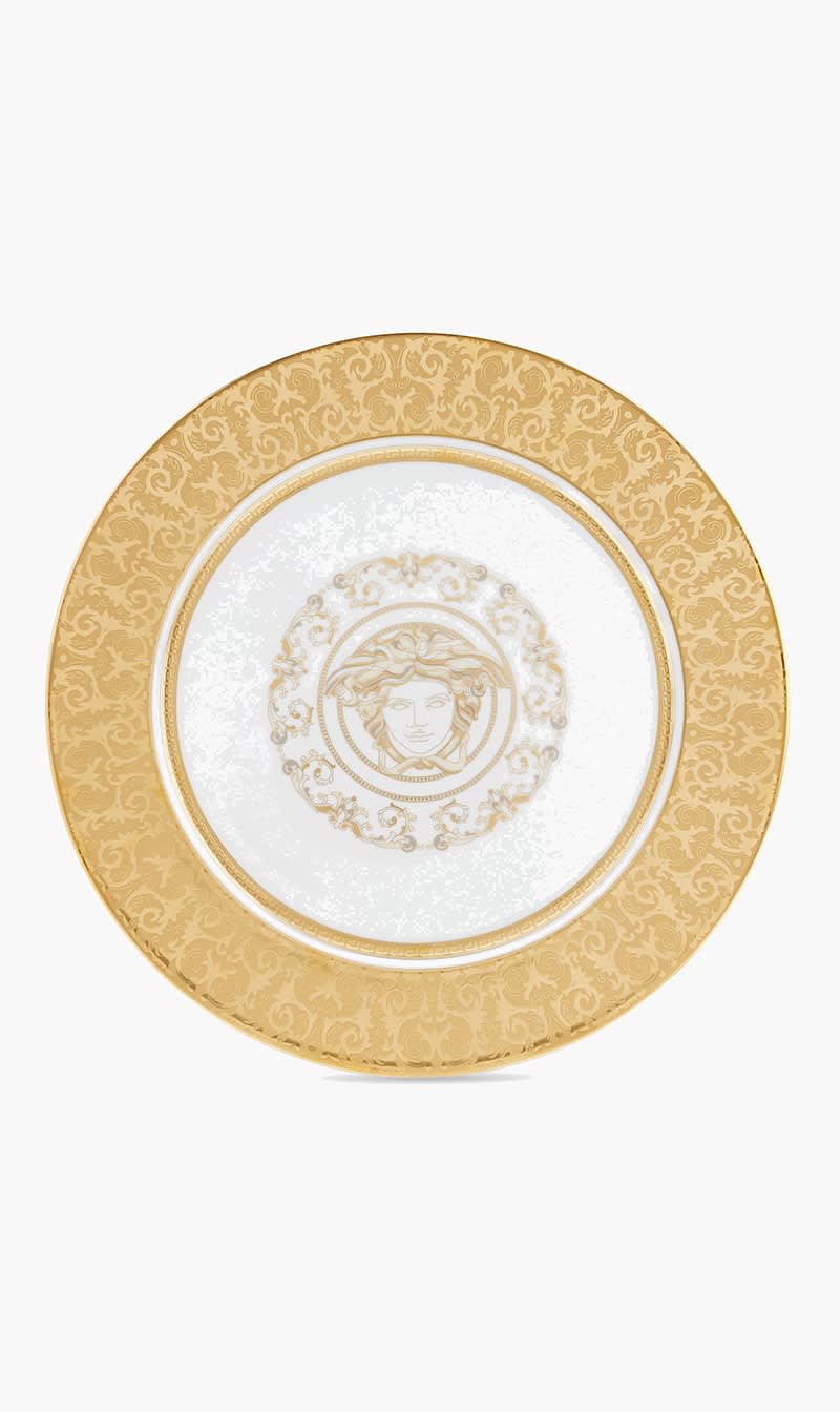 

Versace White Medusa Gala Charger Plate White 33cm | The Deal Outlet