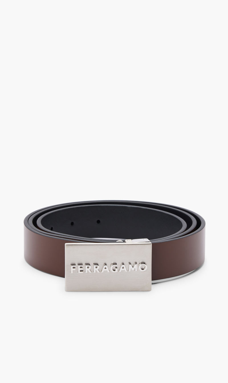 

Salvatore Ferragamo Brown Double Adjus for Men | The Deal Outlet