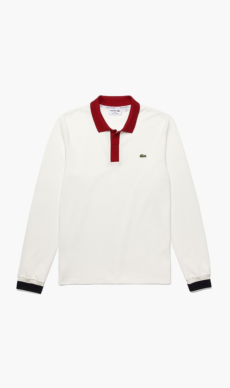 

Regular Fit Long Sleeves Polo, White