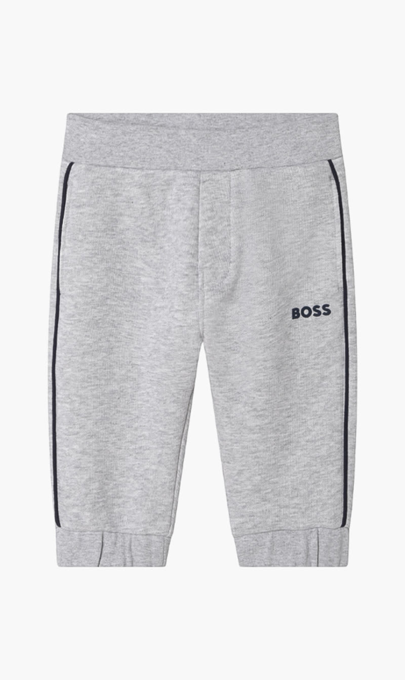 

Hugo Boss Grey Cotton Joggers for Boys | The Deal Outlet