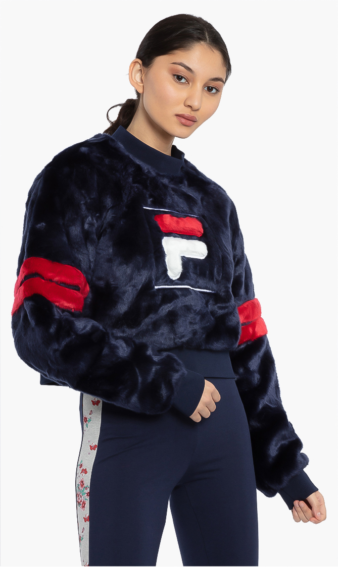 

Fila Cristabel Fur Cropped Sweat