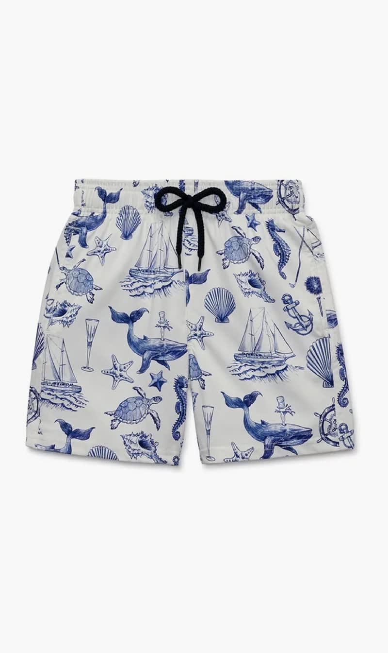

Vilebrequin Blue Jirise Maillot De Bain St Regis Gcc Encre for Boys | The Deal Outlet