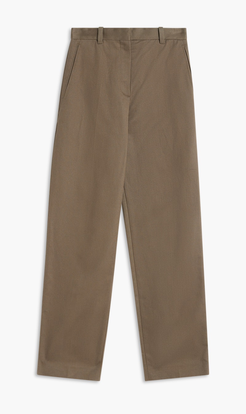 

Kenzo Brown Tailored Cropped Pant for Women | The Deal Outlet