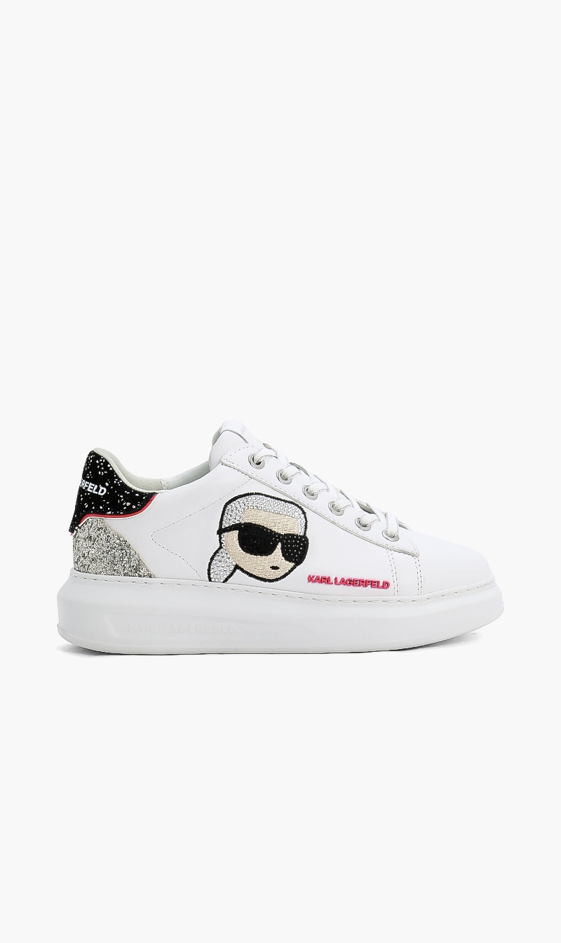 

Glimmer Low Lace Sneakers, Silver