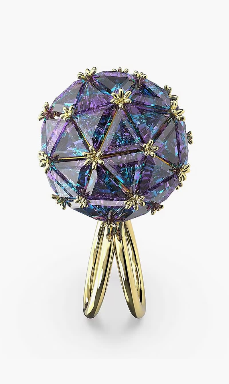 

Swarovski Blue Curiosa Ring for Women | The Deal Outlet