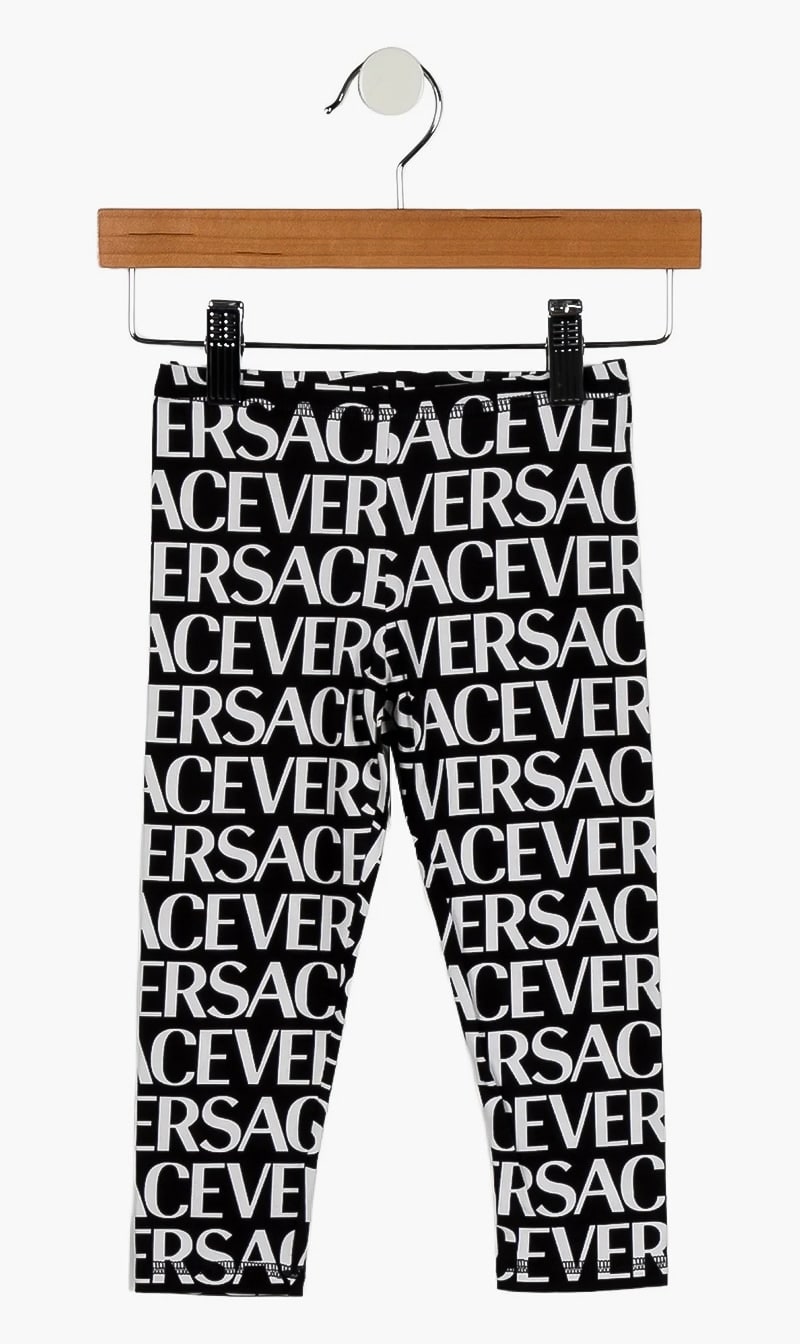 

Versace Black Jg Leggings Ao Baroque for Girls | The Deal Outlet