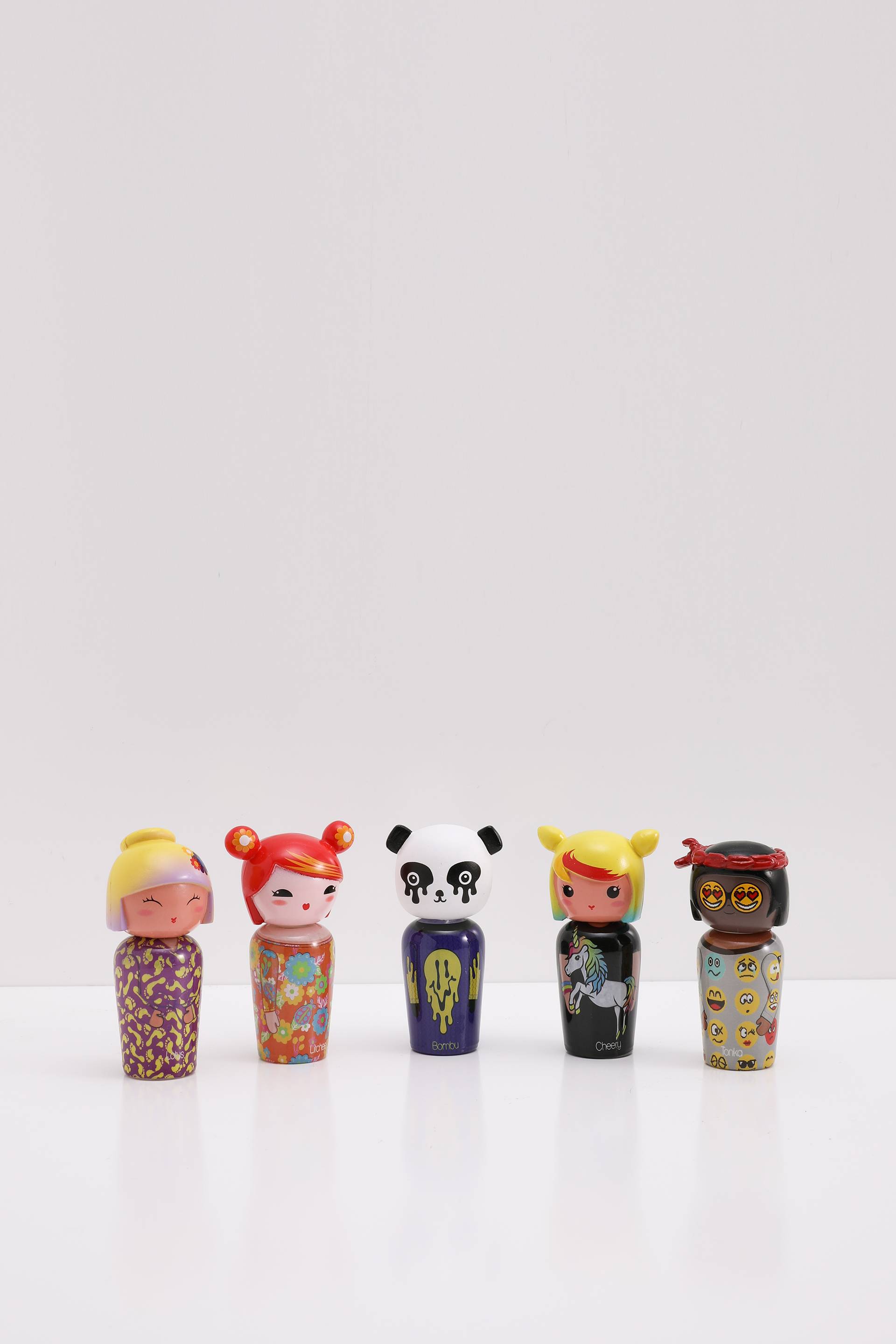 

Kokeshi By Jeremy Scott Miniatures Gift Set